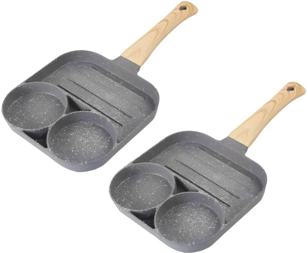 Frigideira Antiaderente 3 em 1