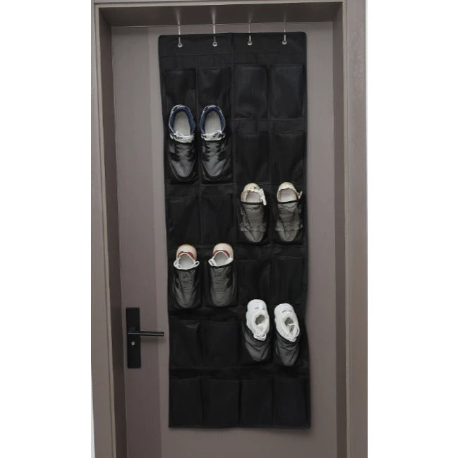 Sapateira Suspensa de Porta Organizador Multiuso 12 divisórias