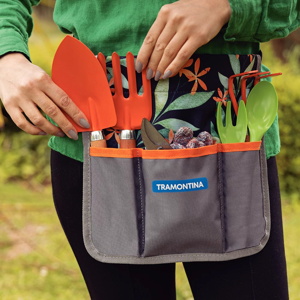Conjunto para Jardinagem Cinto com 8 Peças - Tramontina
