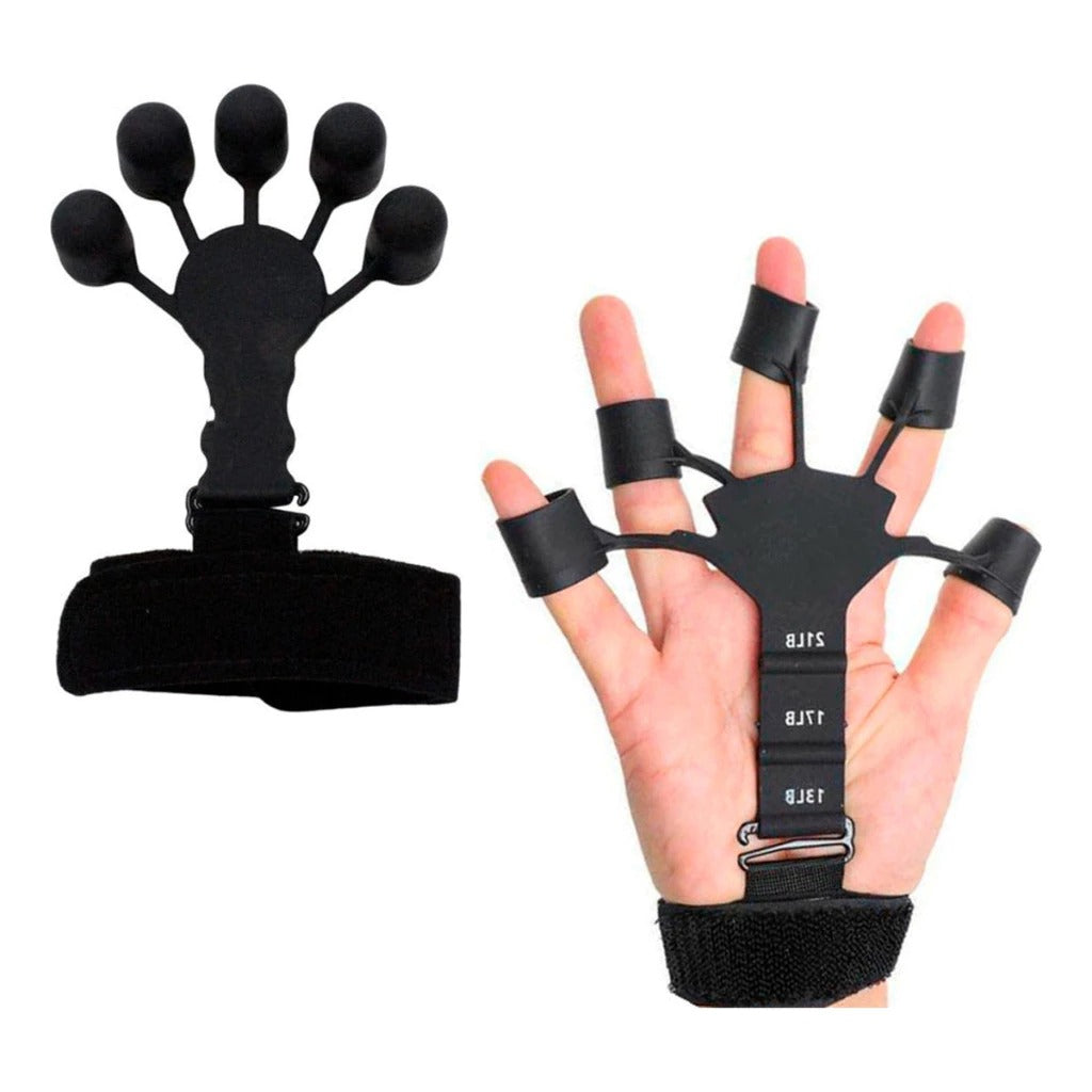 Kit Hand Grip de Dedo e ou Flexor de Punho Fisioterapia Exercício para Mãos