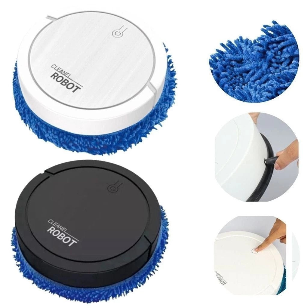 Robô De Limpeza - Simula Pano E Seca Baixo Ruído
