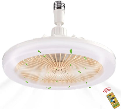 Ventilador com Lâmpada LED - EcoBreeze Turbo