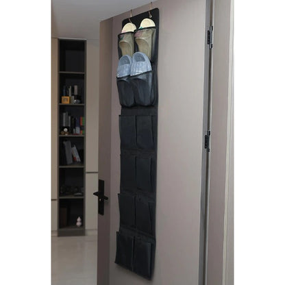 Sapateira Suspensa de Porta Organizador Multiuso 12 divisórias