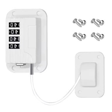 Cadeado de Segurança com Senha 4 Dígitos