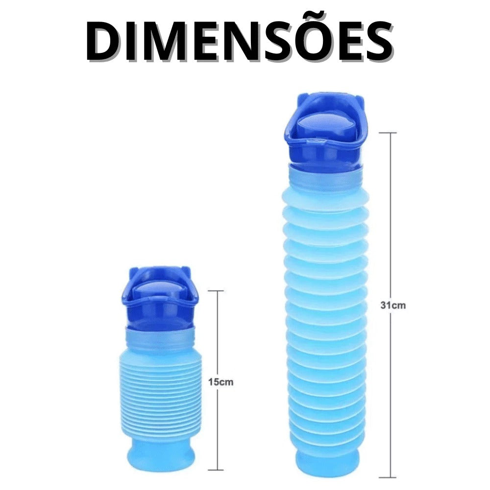 Urinol - Mictório Portátil Retrátil Super Higiênico