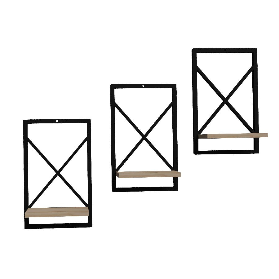 Kit 3 Quadros Decorativos Sala, Quarto, Escritório Decoração