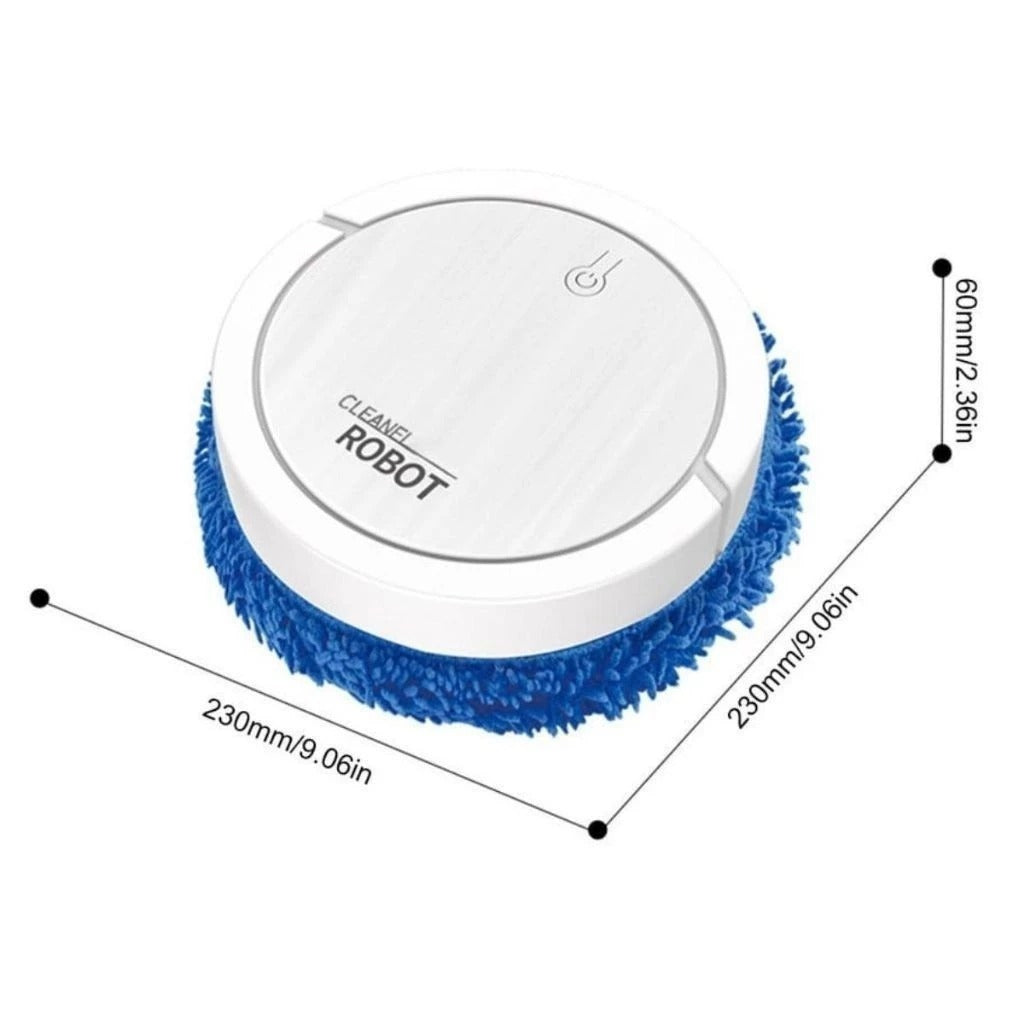 Robô De Limpeza - Simula Pano E Seca Baixo Ruído