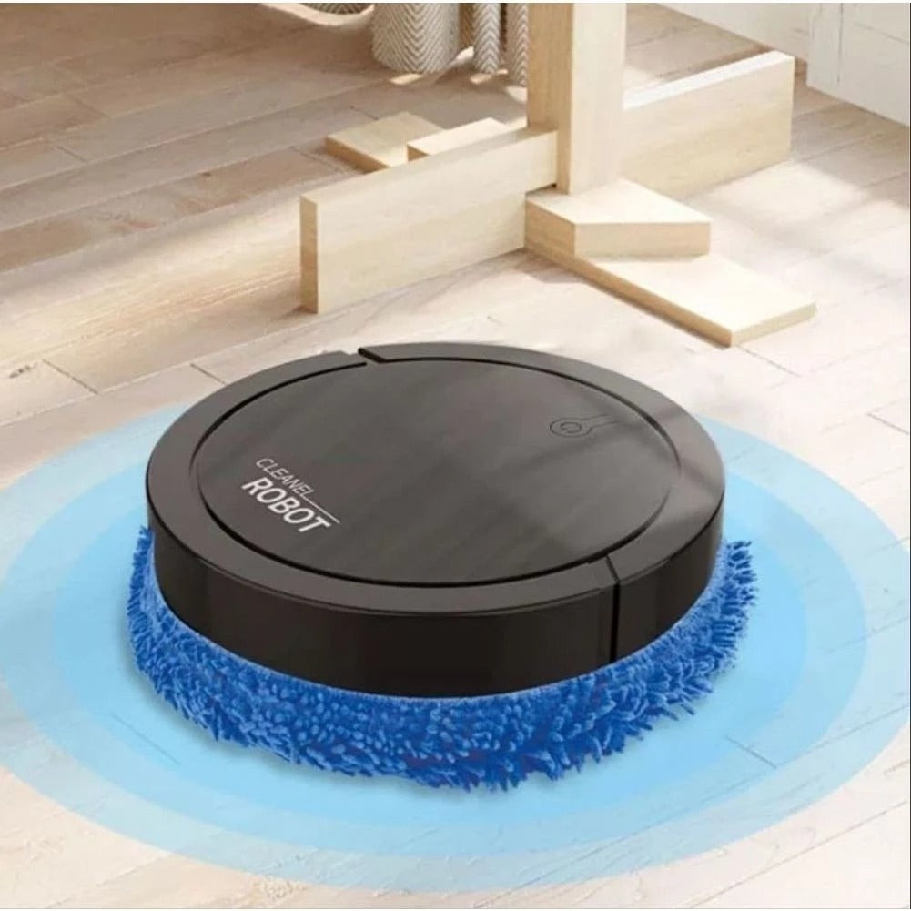 Robô De Limpeza - Simula Pano E Seca Baixo Ruído